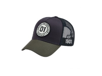 01 Patch Trucker Cap, Grau