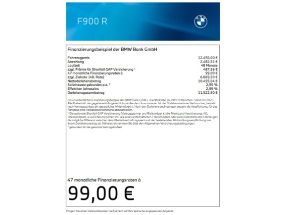 BMW F 900 R, 0019988