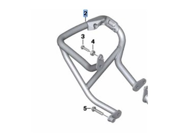 Motorschutzbügel rechts 77 14 8 389 434