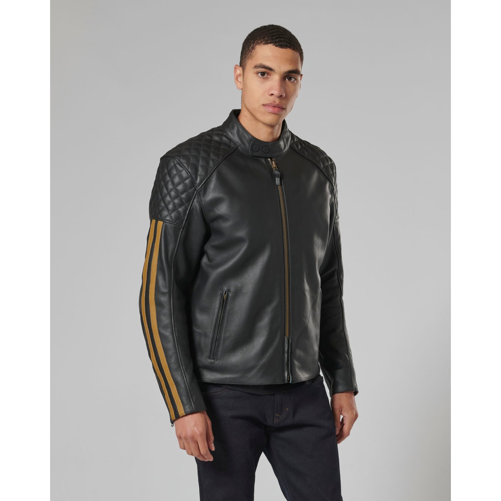 Braddan Lederjacke