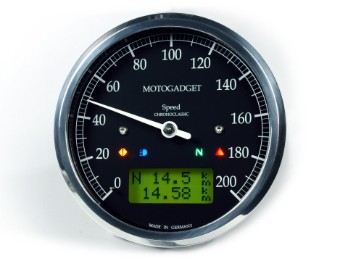 Chronoclassic speedo - grünes LCD