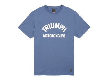 Burnham T-Shirt blue Triumph