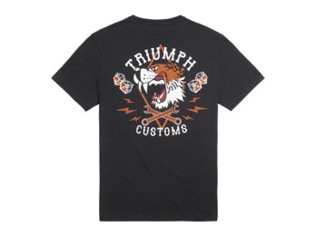 Custom black Crew T-Shirt