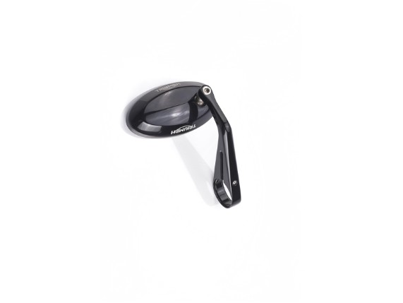 A9630205, BAR END MIRROR, BLACK