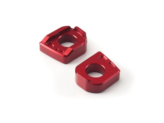 A9640046, BILLET CHAIN ADJUSTER, Red