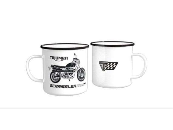 MMUA18323, SCRAMBLER ENAMEL MUG X1