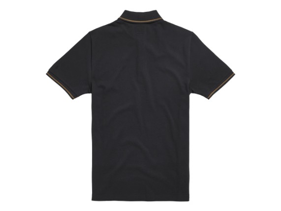 MPOS20003-L, LUSTLEIGH BLACK POLO-L