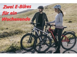Gutschein E-Bike Wochenende (1-2 Pers)