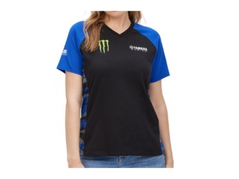 Monster Energy Damen T-Shirt blau-schwarz Gr. S B24-M0229-B4-0S
