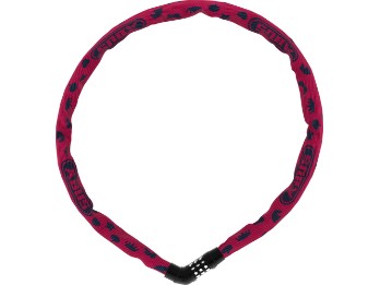 Steel-O-Chain™ 4804C/75 pink SYMBOLS Fahrradschloss