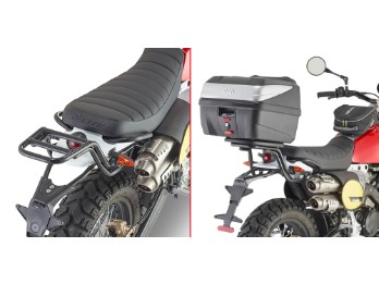 Heckgepäckträger für Fantic Caballero Scrambler 125-250-500 BJ 2018-2023 schwarrz SR9150