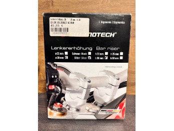 Lenkererhöhung für 28mm Lenker, h.: 30mm silber LEH.00.039.20300/S
