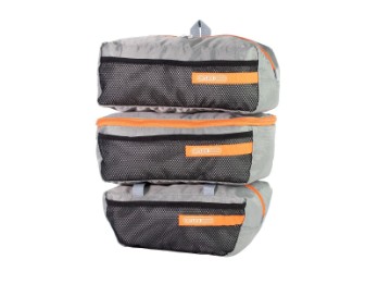 Innentaschen-Würfel Packing Cubes for Panniers Taschen-Set grey