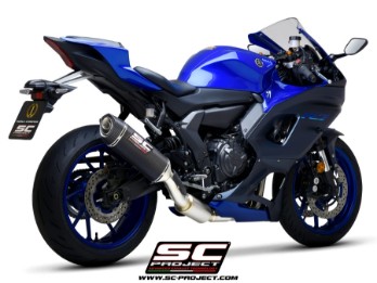 SC-Project Komplettanlage SC1-S Kohlefaser für Yamaha YZF-R7 BJ 2021-2025 Y36-C125C 