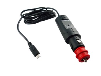 Dual Bordnetzstecker Mikro USB 12V Universal schwarz EMA.00.107.11400