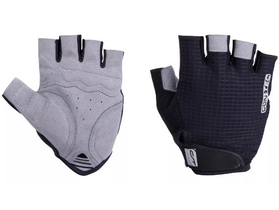 Crosso schwarz coolgrey (1) 08081010_Contec_Sommerhandschuh_Crosso-jpg