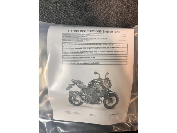 Fahrschul-Kit Auspuff Z400 (2)