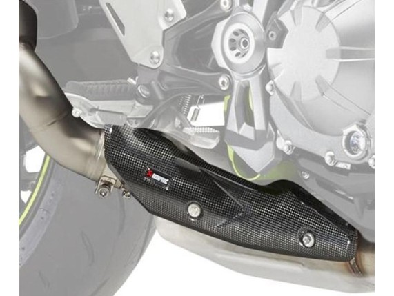 Hitzeschutz Akra Carbon Z900 BJ 2023