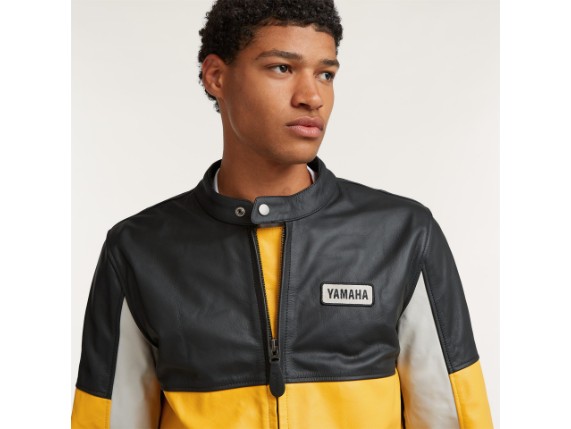 Jacke Heritage Herren schwarz-gelb (4)