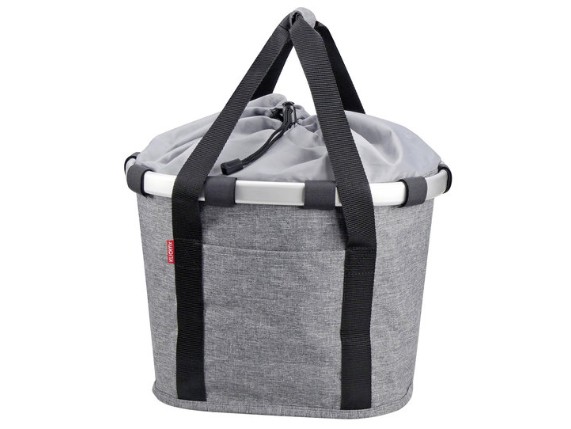 Klickfix Bikebasket Silber