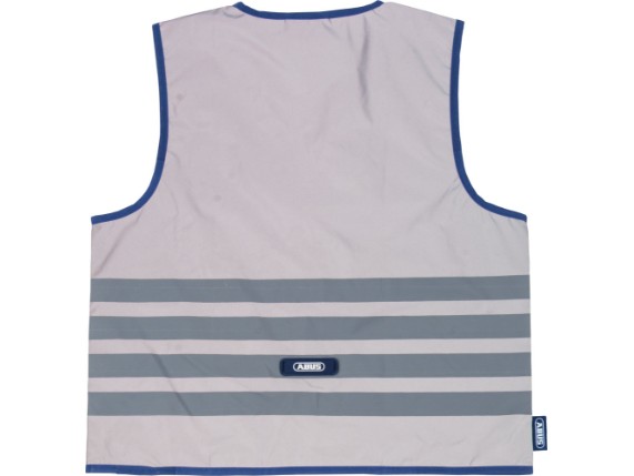 reflex weste kinder silber hinten