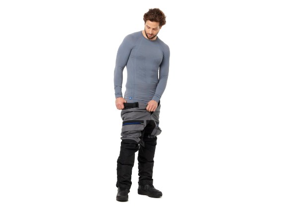 unterziehshirt herren grau komplett
