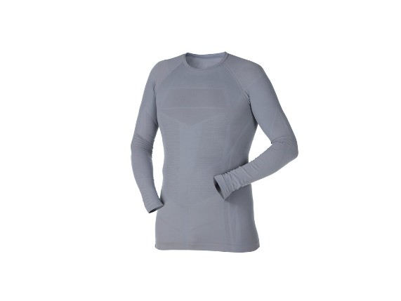 unterziehshirt herren grau vorne