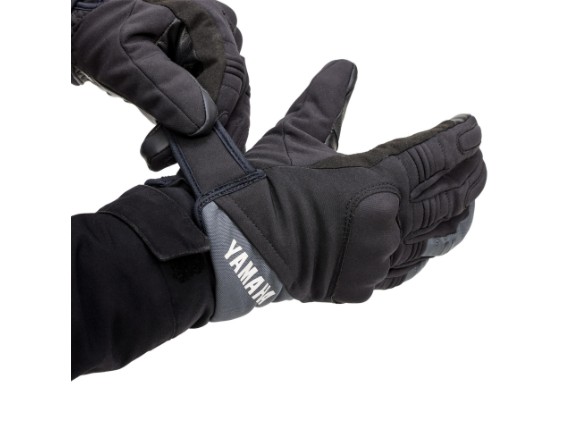 Winterhandschuhe für Herren grau-schwarz (3)