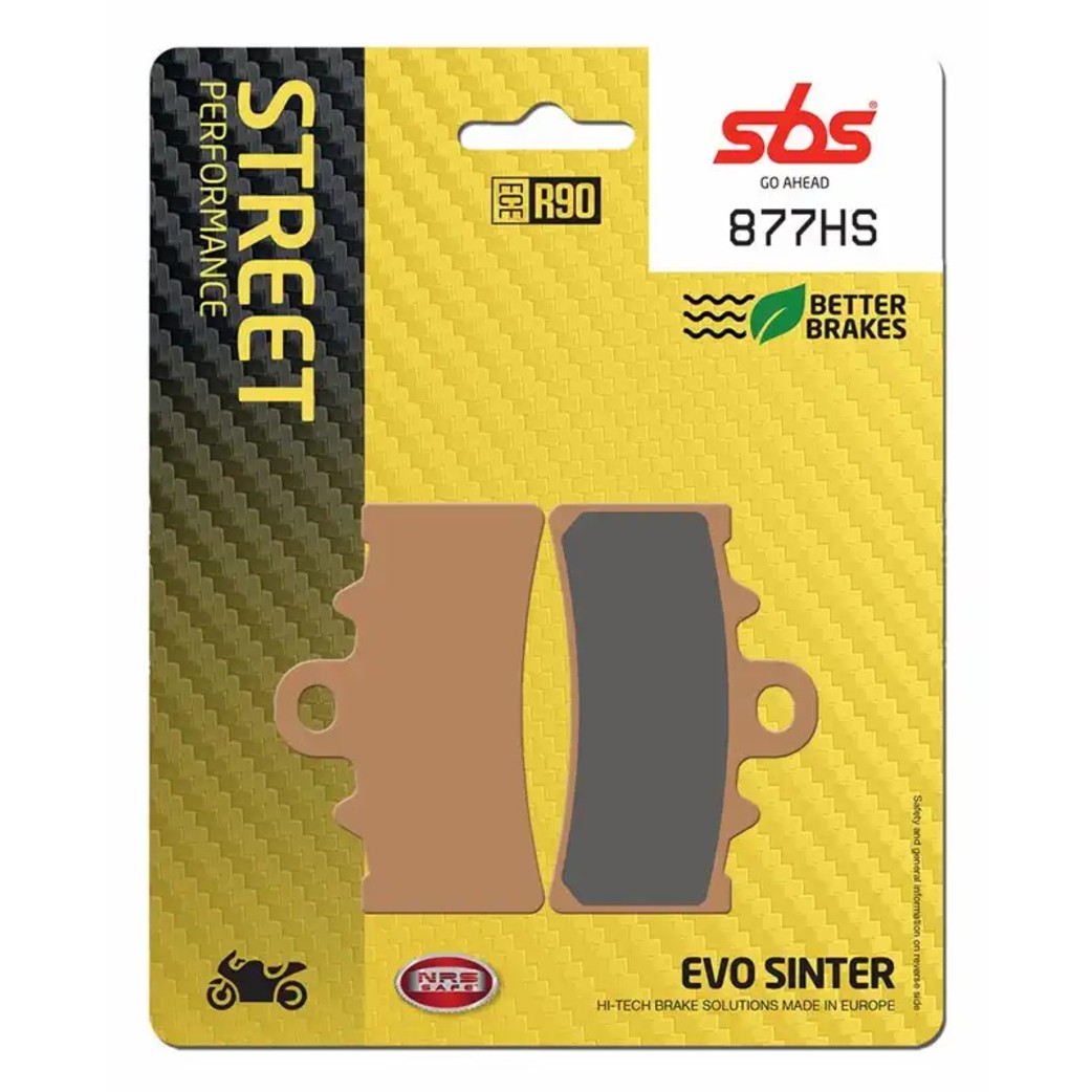877HS | Sinter Bremsbeläge für Straße & Sport