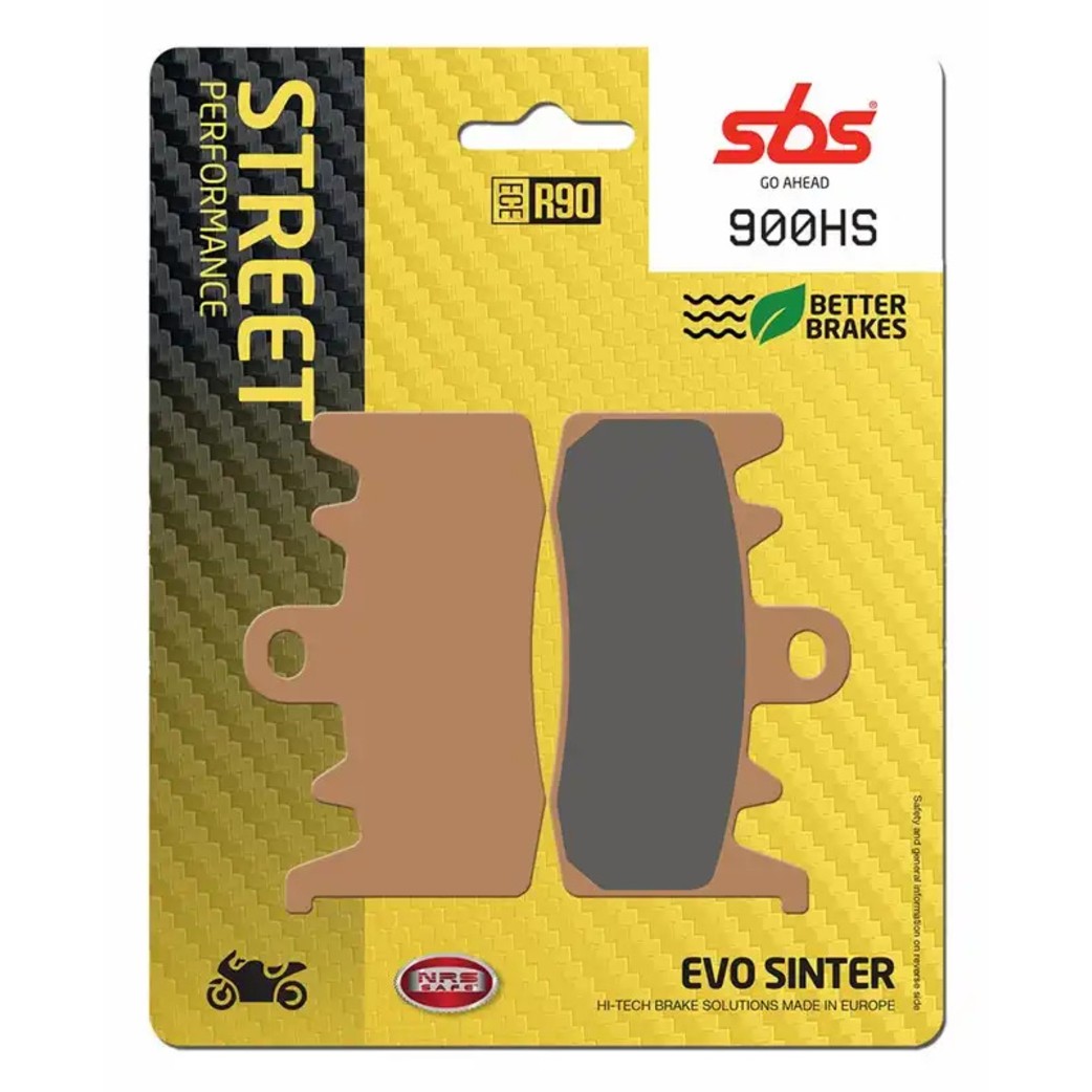 900HS | Sinter Bremsbeläge für Straße & Sport