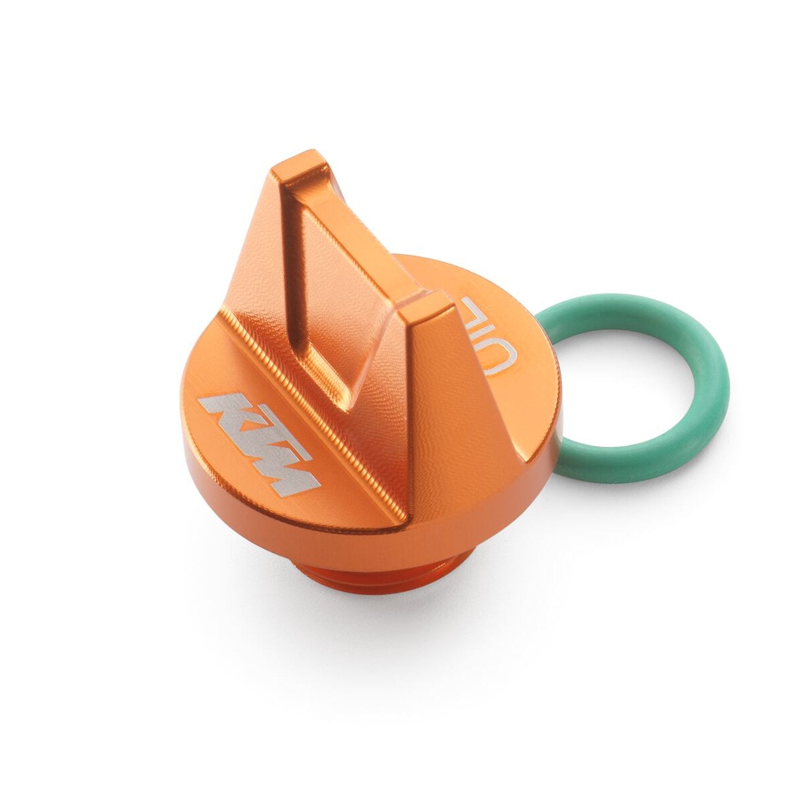 Orivin Alu-Öleinfüllschraube In Orange - Passend Für KTM Duke & RC Modelle