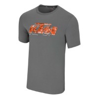 T-Shirt | Logo tee | grau