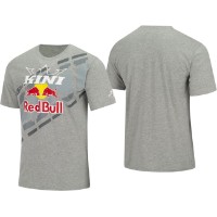 TM Strobe Tee | Kini Red Bull Design | Grau Melange