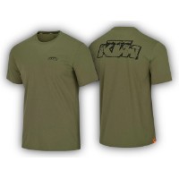 Logo Tee Military Green | Lifestyle-Shirt in Grün