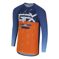 Offroad Shirt | Gravity-FX Air Jersey | orange/blue