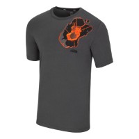 T-Shirt | orange Fluids tee 