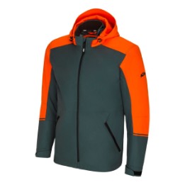 Motorradjacke | Two 4 Ride V2 jacket | green & orange