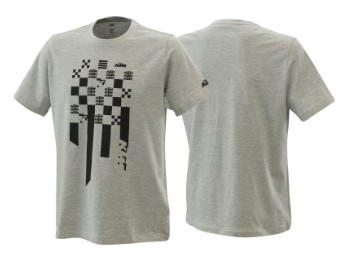 T-Shirt | Radical Square tee grey Melange