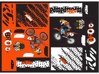 Team Graphic Sticker Sheet