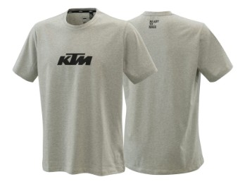 T-Shirt | Pure Logo tee grey melange
