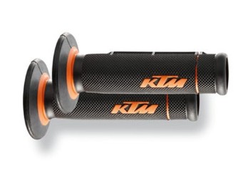 Offroad Griffe Set mit KTM Logo "half waffle"