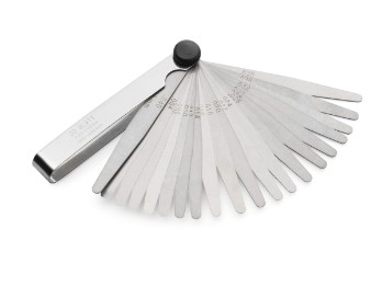 Fühlerlehre | 20 Lehren | 0,05 bis 1,00 mm