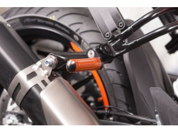 Race Sozius Fussraste | KTM Duke Modelle ab 690 | orange