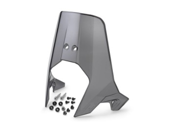 Getöntes flaches Windschild | Windschild für optimierten Windfluss