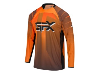 GFX Jersey Orange | Ultraleichtes MX-Jersey mit optimaler Belüftung