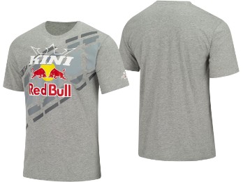 TM Strobe Tee | Kini Red Bull Design | Grau Melange