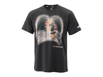 T-Shirt | orange Fluids tee