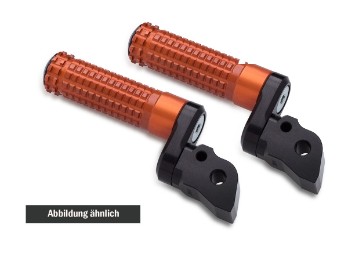 KTM Duke, RC & Adventure Flex Race Fahrerfußrasten | 8-fach verstellbar mit ABE