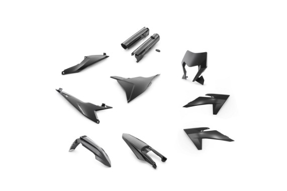 00010000388K | Kunststoffteilekit | EXC Modelle ab 2024 | schwarz