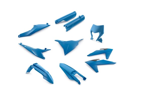 00010000389K | Kunststoffteilekit | EXC Modelle ab 2024 | blau